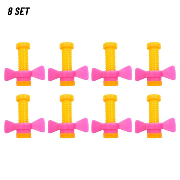 8 set Pultit Lelut Montessori Ruuvi Rakennuspalikat