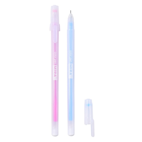 12 st/låda Färgad Gel Pens Set Kawaii Kulspetspenna Mark Pen