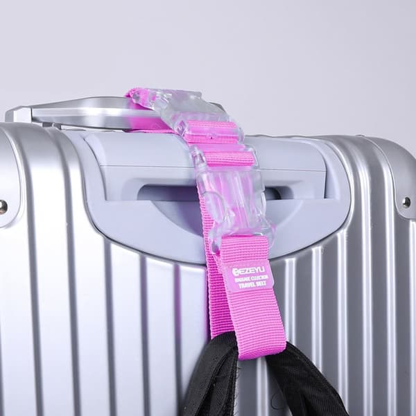 Bagage Hängande Spänne Remmar Bagage Externa Krokar GRÅ grey