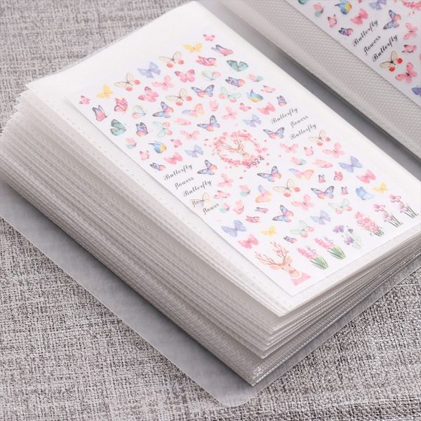 Nail Art Stickers Förvaringsbok 20,5X15,5CM4 4 20.5x15.5cm4