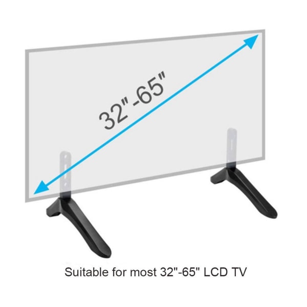 TV-bordsstativ Basmonterad TV-hållare
