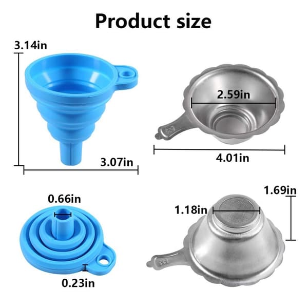 3D-skriver harpiksfilter silikontrakt sammenleggbar