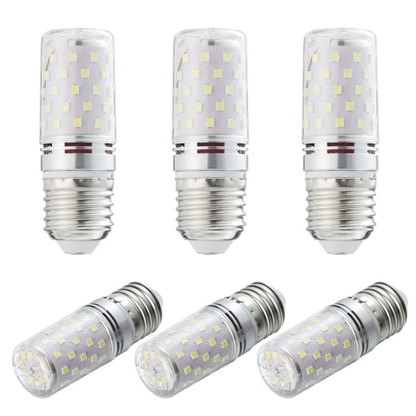 6-pack E27 LED-lampor 12w