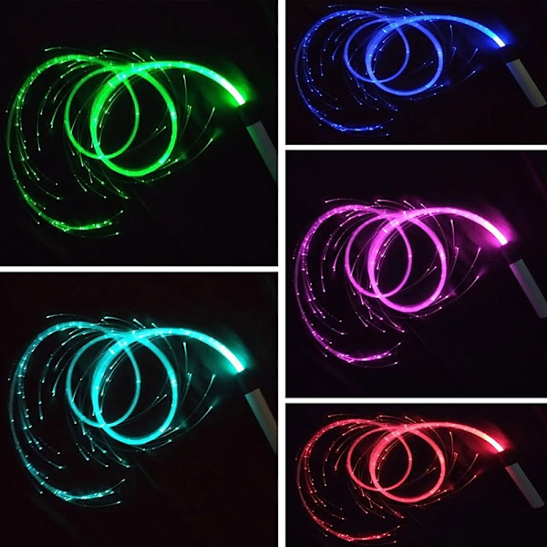 LED Fiber Optic Whip Pixel Whip RØD Red