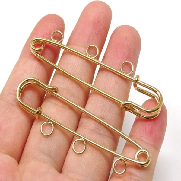 Pins Hakaneulat 3 reikää rintaneula