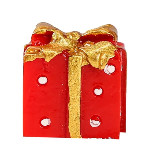 5 STK Julepynt Miniaturer Ornamenter B B B