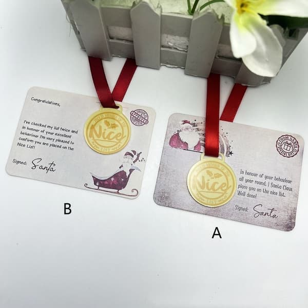 Julkort Julafton gratulationskort B B B