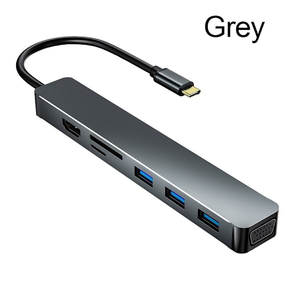USB C HUB Type-C 3.1 HARMAA Grey