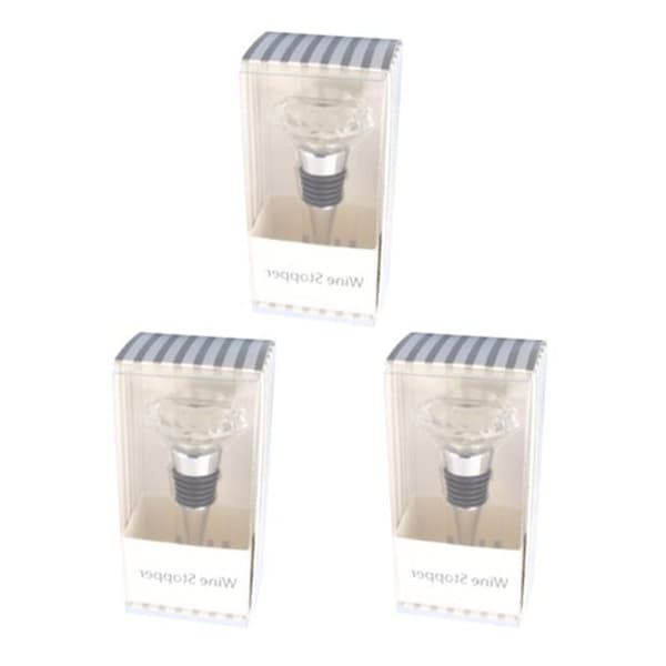 3 stk flaskestopper diamantplugg A A A