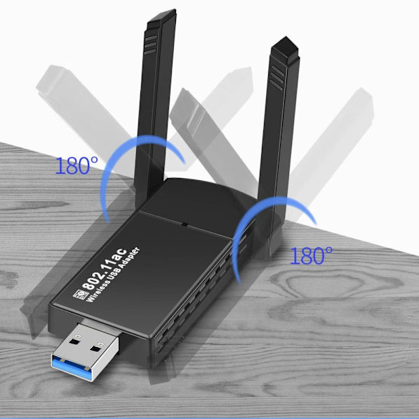 Extern antenn Wifi Adapter Dual Band