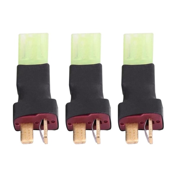 3st T Plug Into Mini för Tamiya Plug Adapter Connector T PLUG T Plug Male