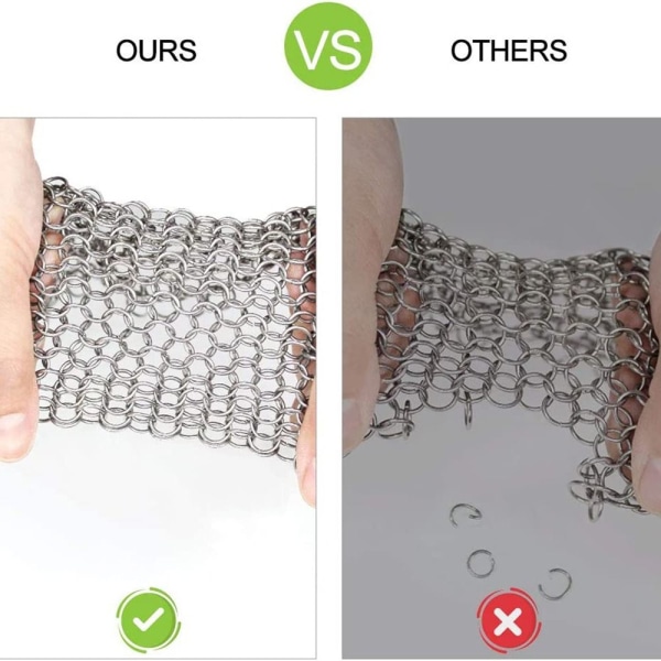 Valurauta puhdistusaine Rautapannojen puhdistus Chainmail Crubber