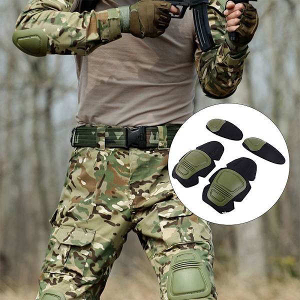 Knäskydd Interpolerade knäskydd & armbågsstöd SVART KNÄ black Knee Elbow Pads-Knee Elbow Pads