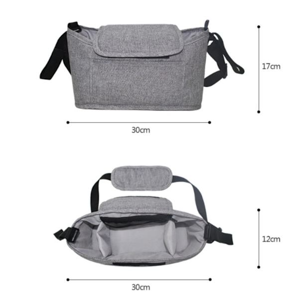 Barnevogn Bag Barnevogn Barnevogn Organizer GRØNN green