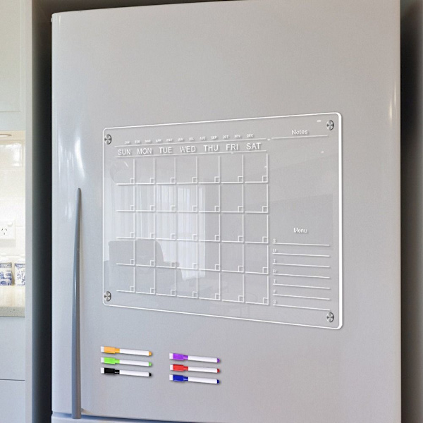 Kjøleskapsklistremerke Kalender Board Planner 01-A3 01-A3 01-A3