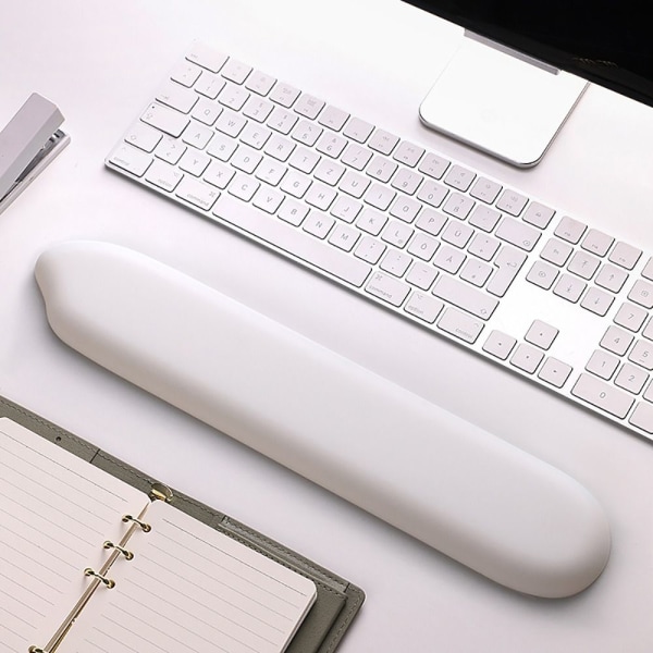 Handledsstöd Musmatta Tangentbordsdyna TANGENTBORD PAD-VITT TANGENTBORD Keyboard Pad-White