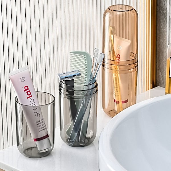 Brushing Cup Hammasharjan case RUSKEA brown