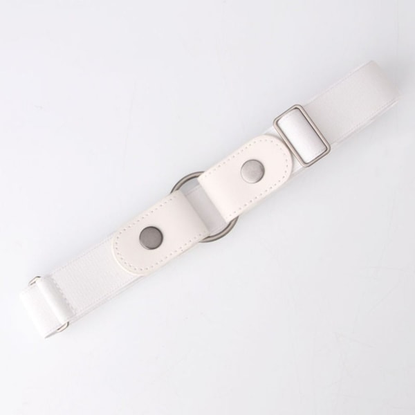 Soljeton Invisible Belt Nahkainen vyötärönauha VALKOINEN white