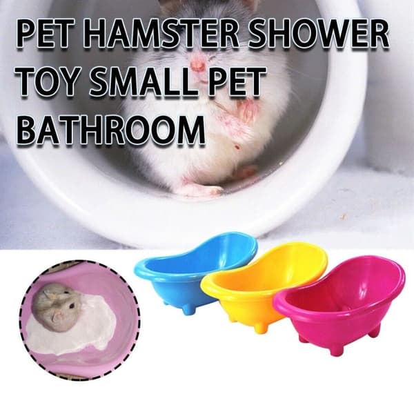 Badeleke for kjæledyrhamster ROSA Pink