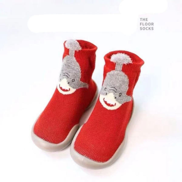 Baby Toddler Skor Barn Tofflor Strumpor MSHARK SHARK M
