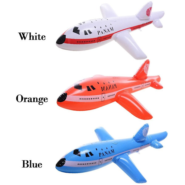 2 st Flygplan Cartoon Plane ORANGE Orange