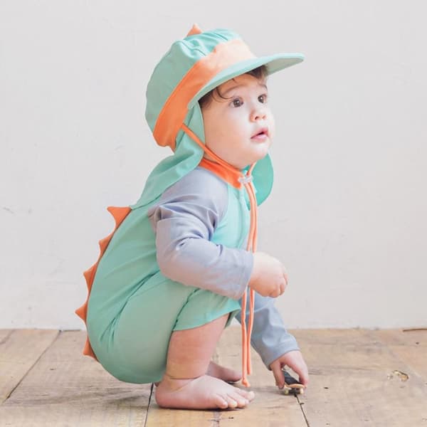 Uimapuku Uimapuku SININEN 4 PIHA HATULLA HATULLA Blue 4 Yardwith hat-with hat