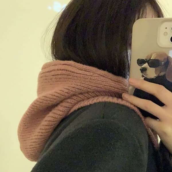 Strikket lue Beanie Cap GRÅ gray