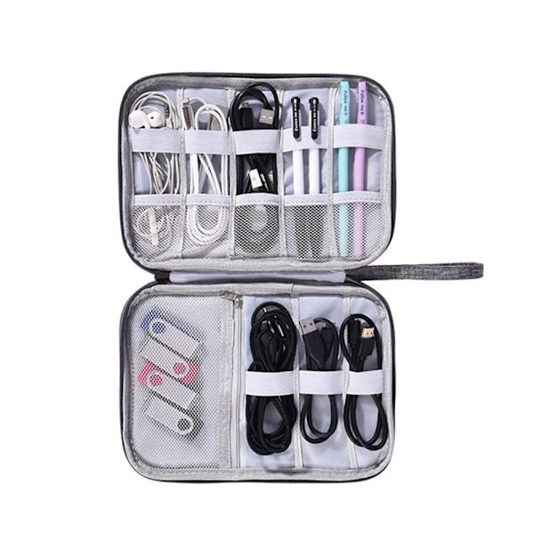 Digital oppbevaringsveske USB-kabelposer FARGE 2 FARGE 2 color 2