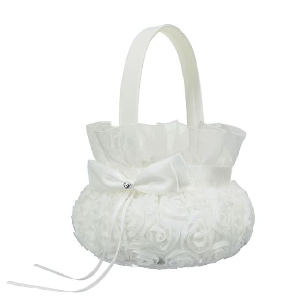 Bröllopsblommakorg Flower Girl Basket 4 4 4