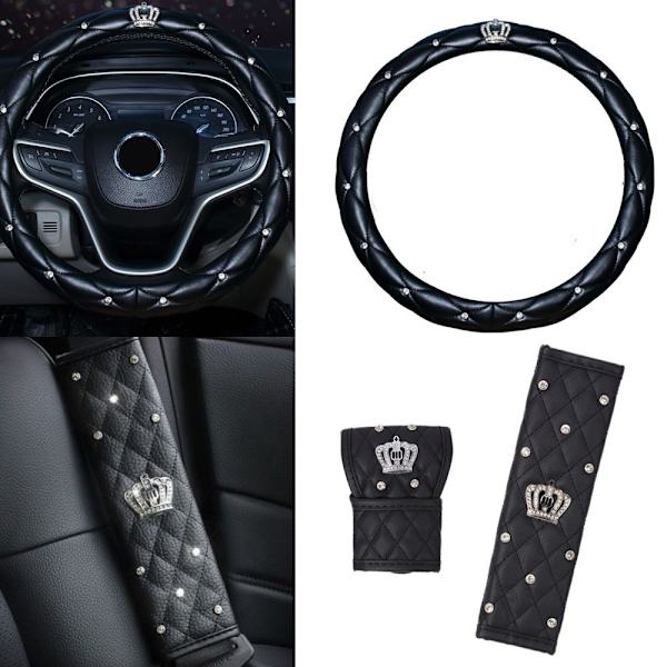 Ratdæksel Auto hjulkapsler SORT-2 SORT-2 black-2
