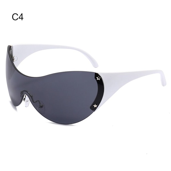 Y2K Solglasögon Wrap Around Shades C4 C4 C4