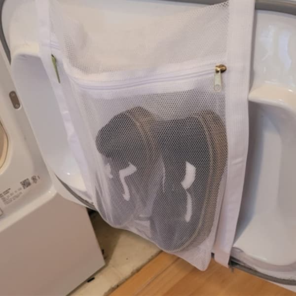 3 STK Sneaker Vaskeposer Sneaker Tørkepose Mesh Vaskeposer white 3pcs-3pcs