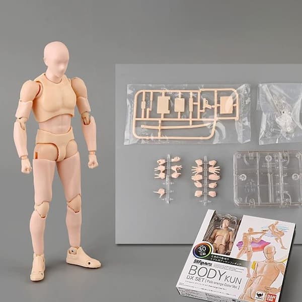 Tegne Mannekeng Anime Figur 2 2 2