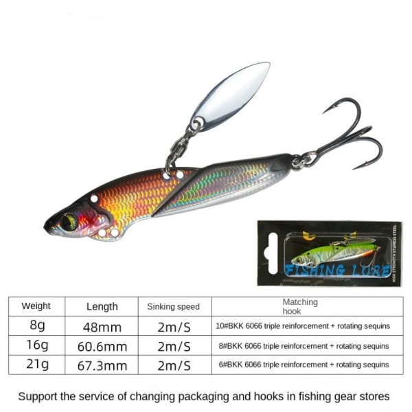 Metal Fishing 16G3 3 16g3