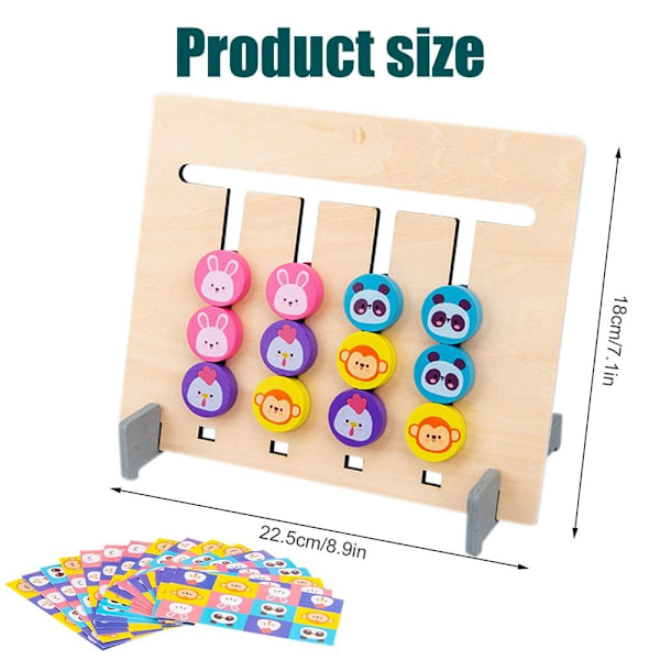 Matchande Game Reasoning Math Toy STYLE 2 STYLE 2 Style 2