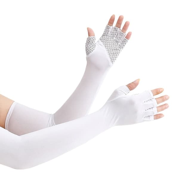 Arm Sleeves Arm Cover VIT white