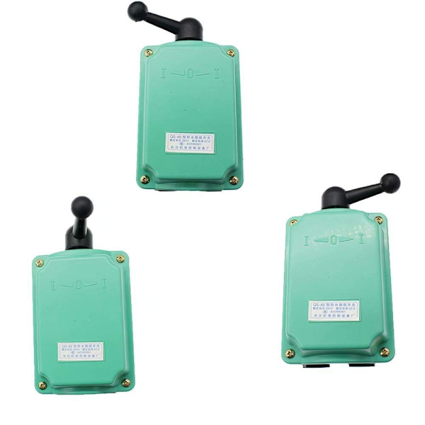 Backomkopplare 60A Drum Switch motorkontroll regntät