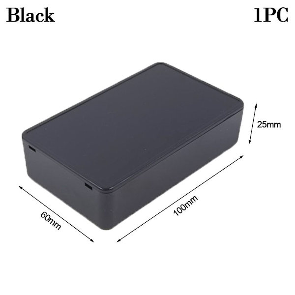 1/2kpl elektroninen projektilaatikko vedenpitävä cover Project MUSTA Black 1pc-1pc