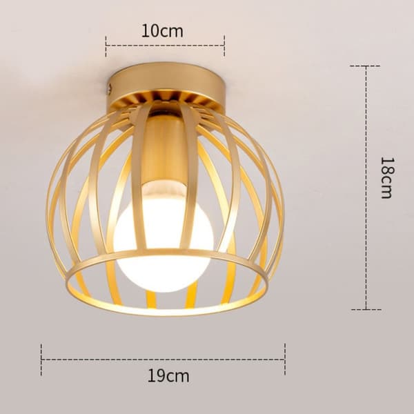 Loftslampe SORT A A Black A-A