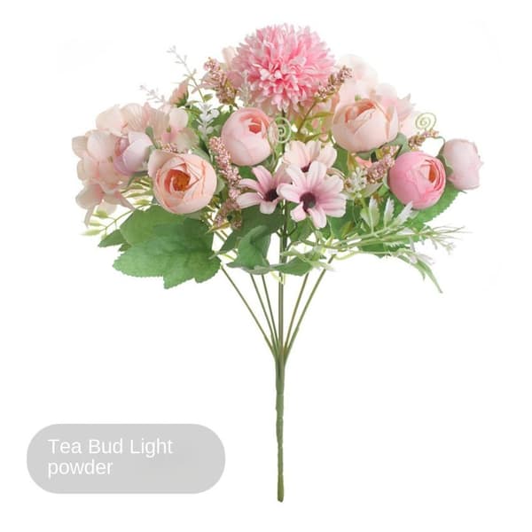 Simuler kunstige blomster Kunstig blomst LYS ROSA LYS Light Pink