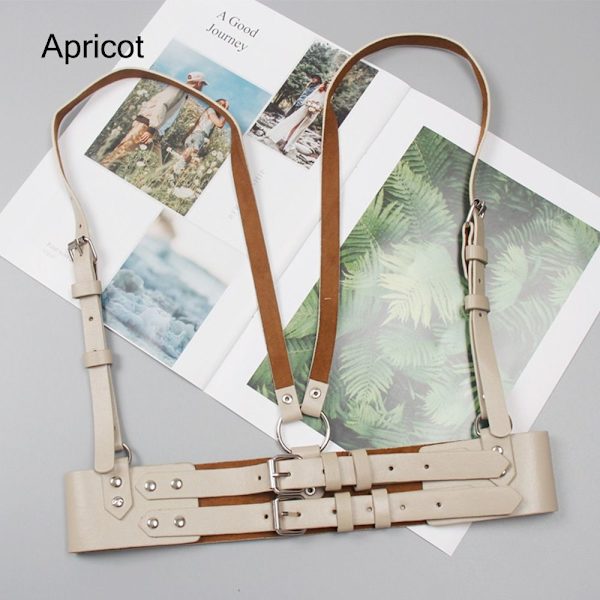 Kvinders taljebælter Body Chain Bælte APRIKOS Apricot