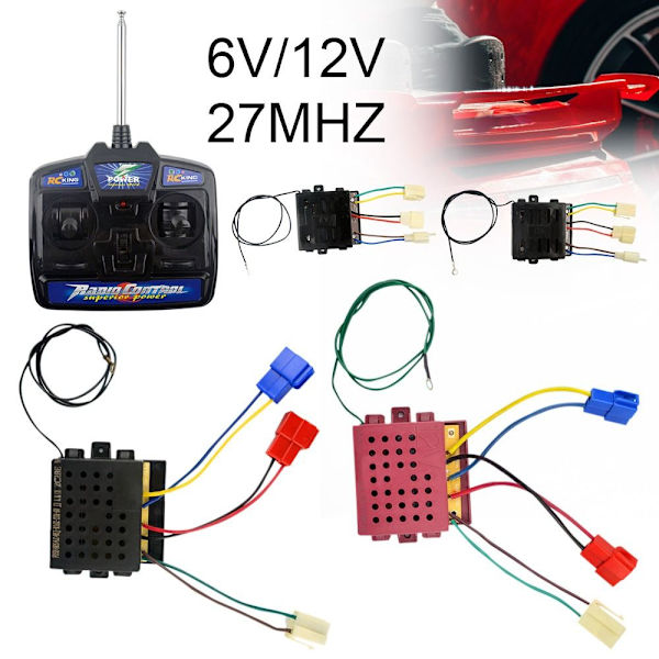 Vastaanottimen kaukosäädin 27MHZ RC 27MHZ RC 27MHZ RC