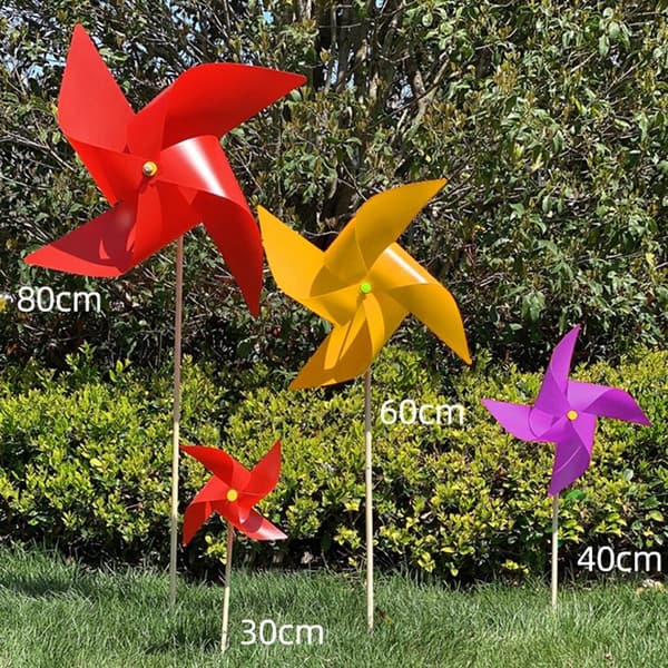 Fargerike solsikkevindmøller Layout Pinwheels Leker 9 9 9