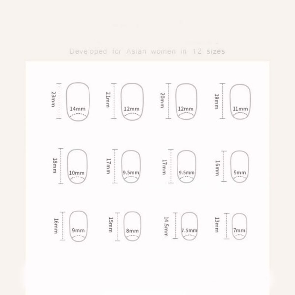 Tekokynnet Fake Nials W1260 W1260 W1260