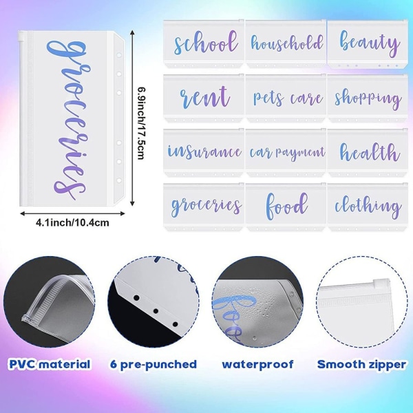 12 kpl / set kansiot taskut vetoketjukansiot A7-ONLY SHELL A7-Only Shell