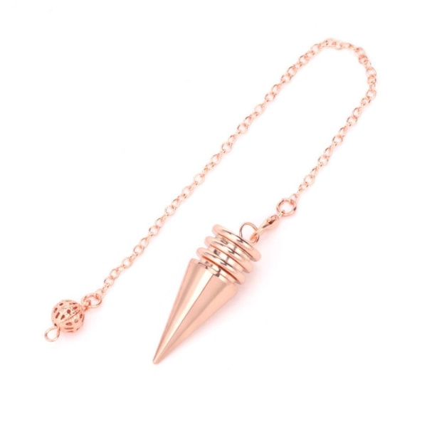 Reiki Pendulum Pendant Pendule Reiki ROSE GOLD Rose Gold