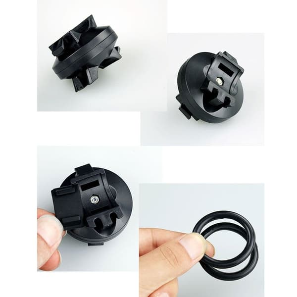 2kpl polkupyörän taskulampputeline Kiinteä 2PCS