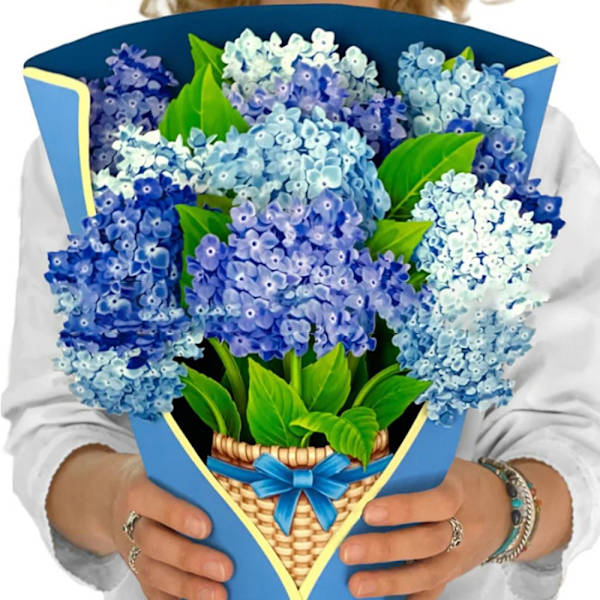 3D pop-up buket papirblomster 2 2 2