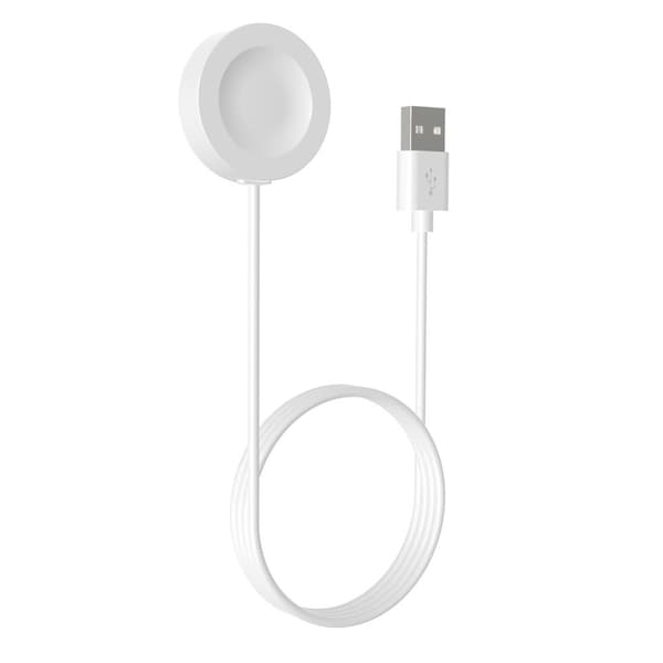 Trådløs lader USB-kabeldokking HVIT white