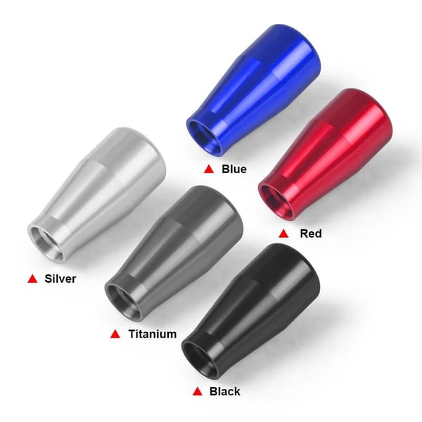 Auton Vaihdekepin Nuppi Vaihdevivun Pää HOPEA silver